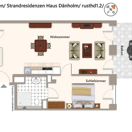 Apartman Strandresidenzen Binz-prora Strandresidenzen Binz-prora D1 1